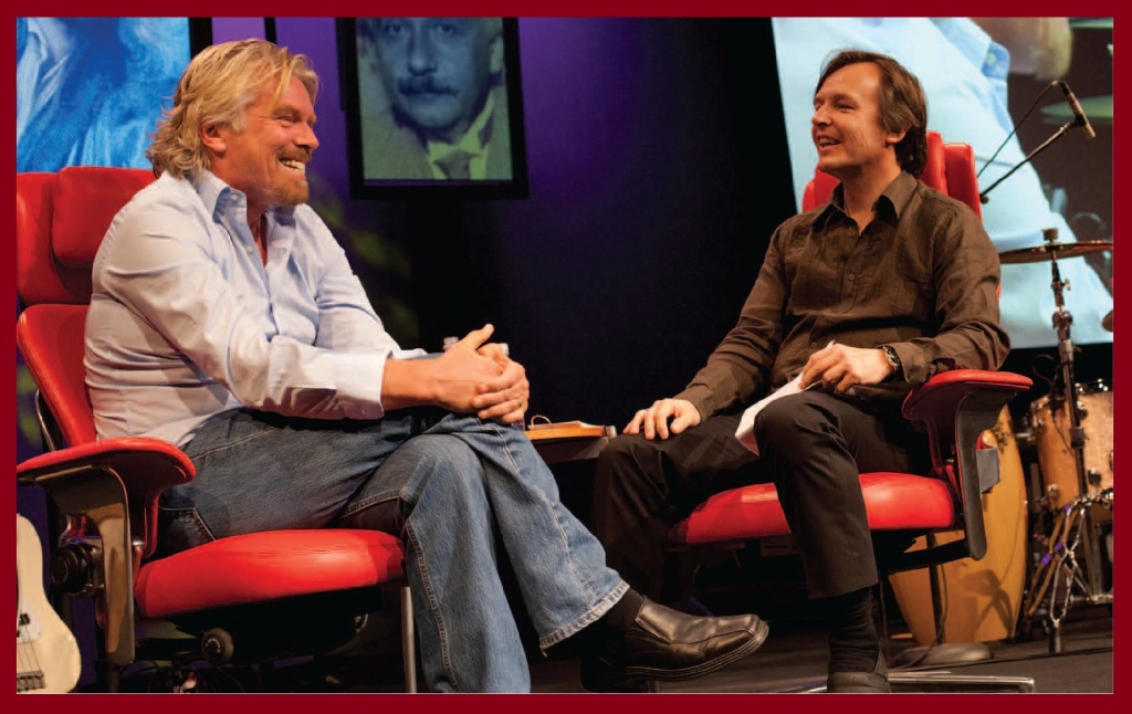 Meeting Richard Branson at TED